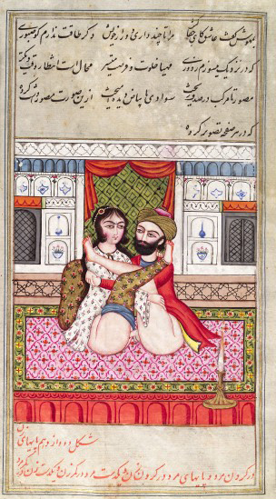 L0033244 Persian couple copulating